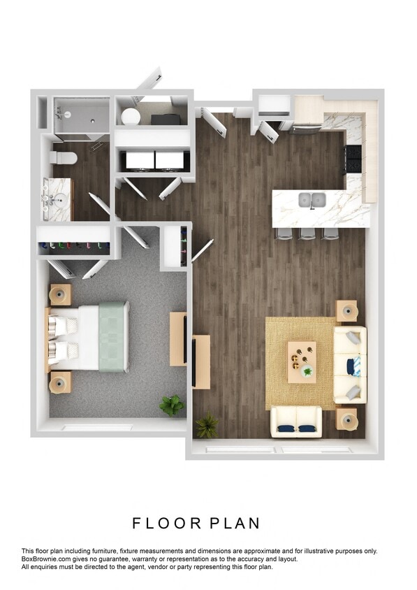 Floor Plan - 1X1