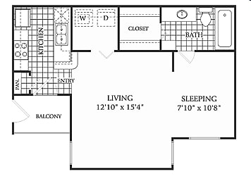 528 sq ft - EFF