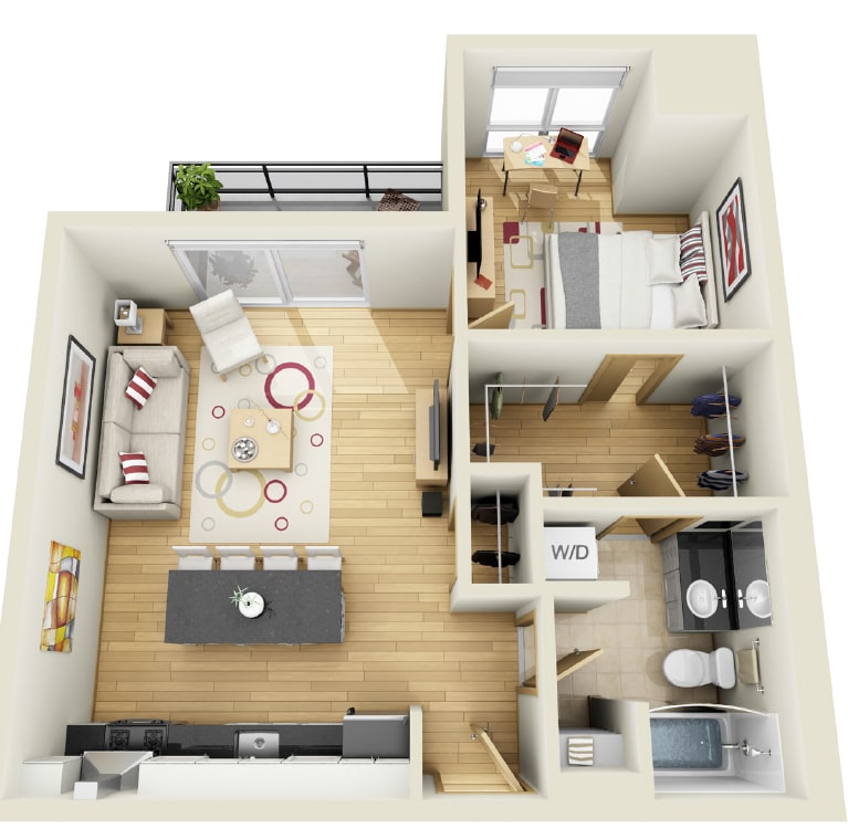 Floor Plan - NoLo West - A10