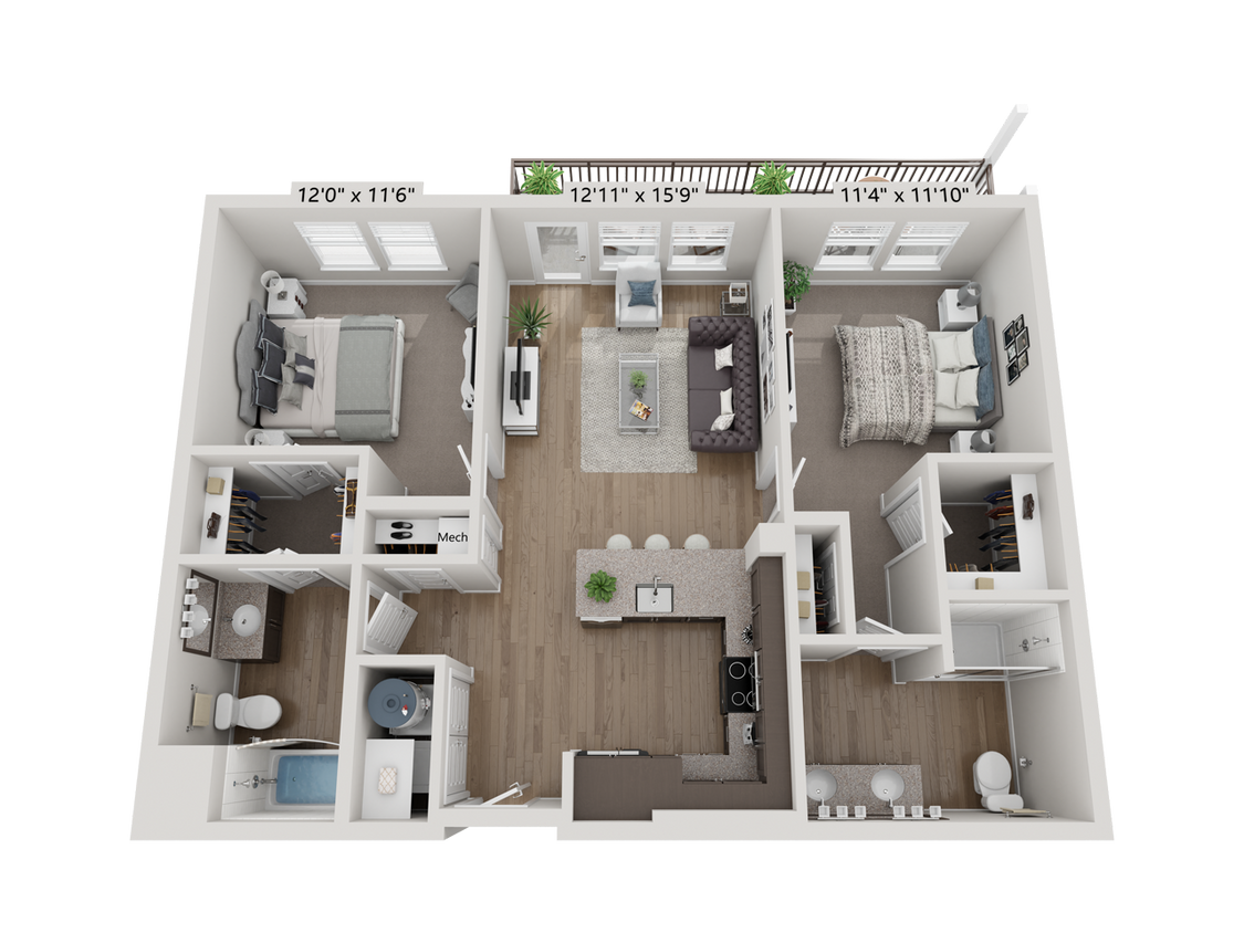 Floor Plan - B2 - Summit