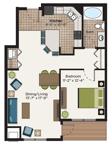Floor Plan - The Madison