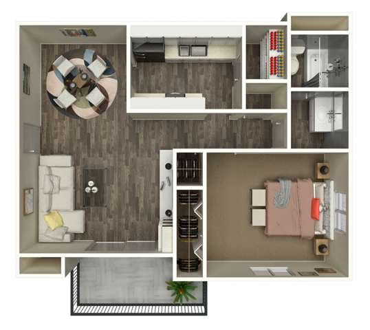 One Bedroom | One Bathroom - One Bedroom | One Bathroom