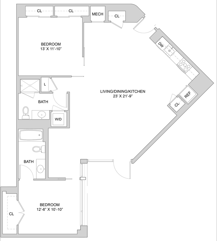 Floor Plan - 2 Bed_2 Bath-A1_2BR_SG