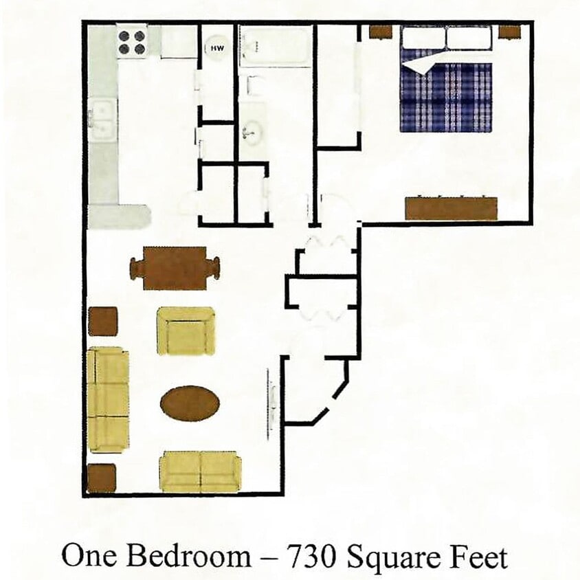 Floor Plan - 1B1B