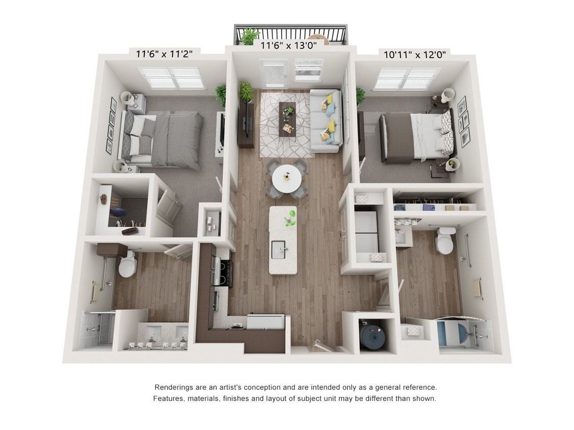 Floor Plan - B1 - Willow