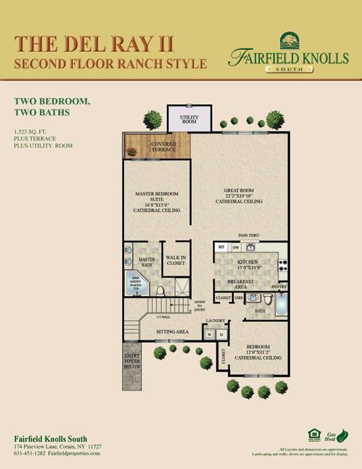 Floor Plan - The Del Ray II