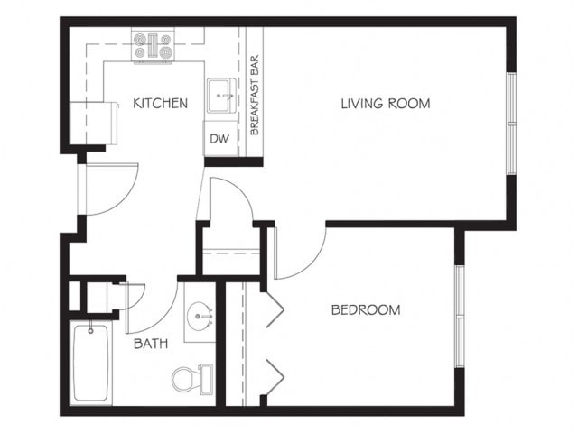 Floor plans are artist’s rendering. All dimensions are approximate. Actual product and specifications may vary in dimension or detail. Not all features are available in every apartment. Prices and availability are subject to change. - A21