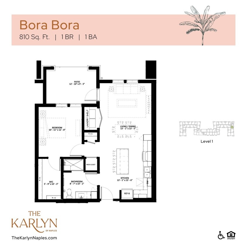 Floor Plan - Bora Bora