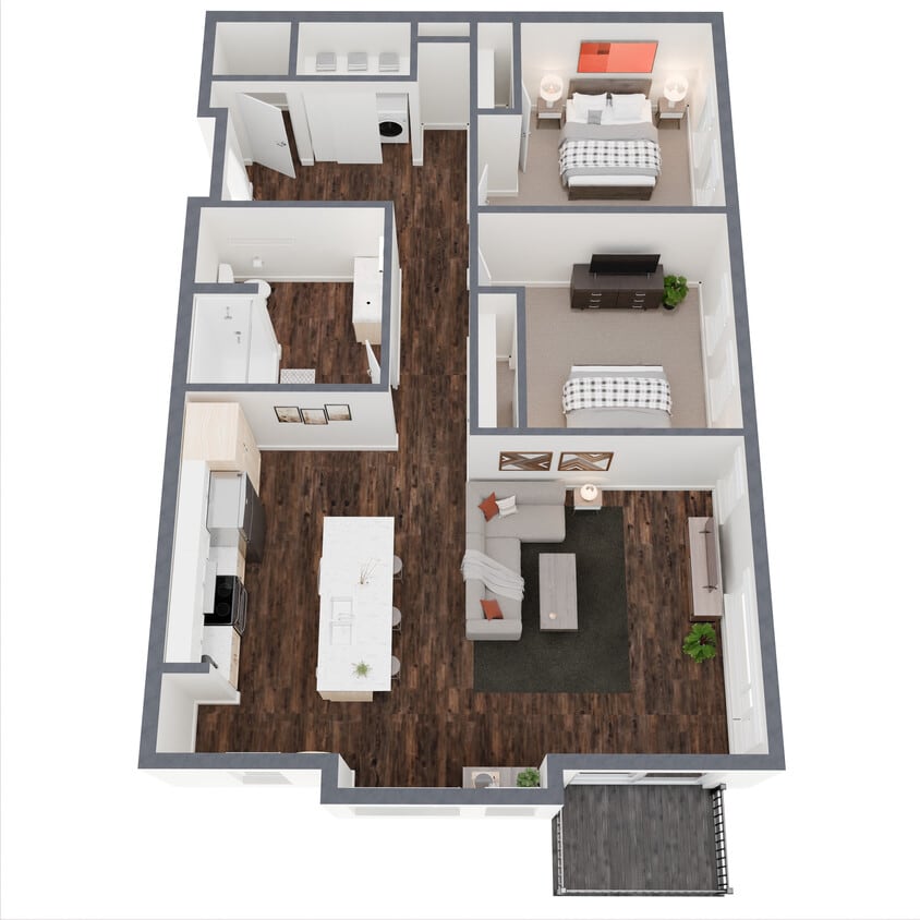 Floor Plan - Senior - 2C