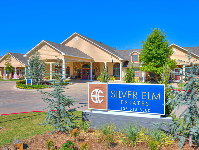 Entrance - Silver Elm Estates of Norman Apartments