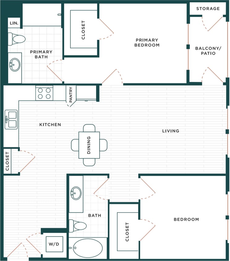 Floor Plan - B4 + Study