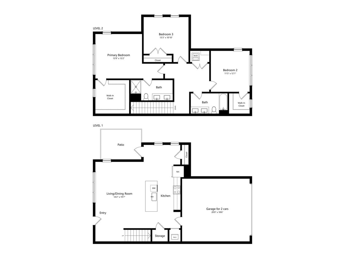 The Duncan_B1 and B3_3 Bed_TH - TH3A