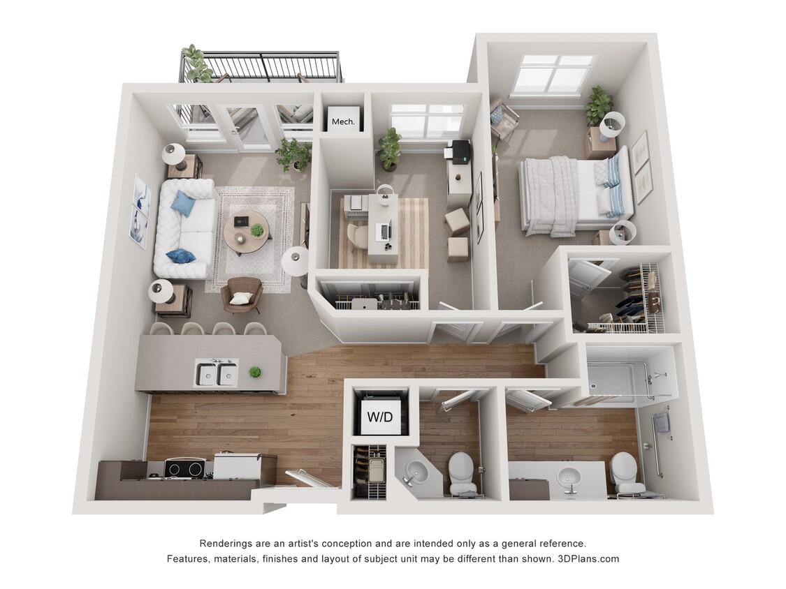 Floor Plan - 2x1.5 - C3