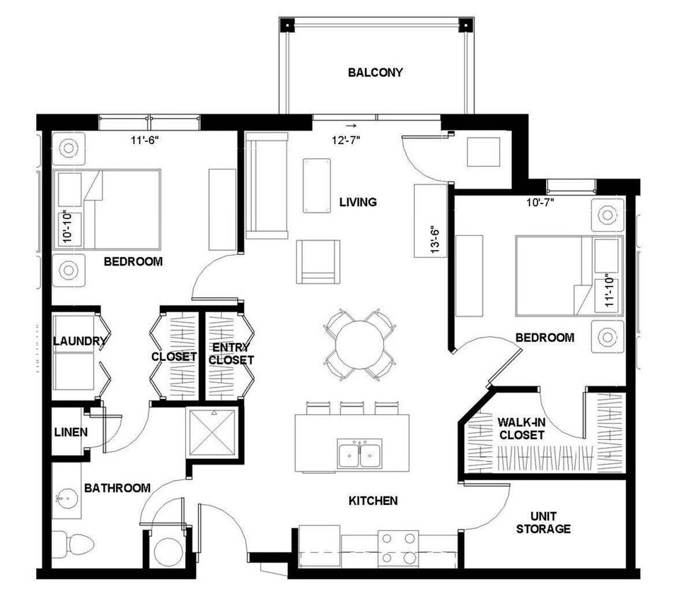 Floor Plan - 2A 60%