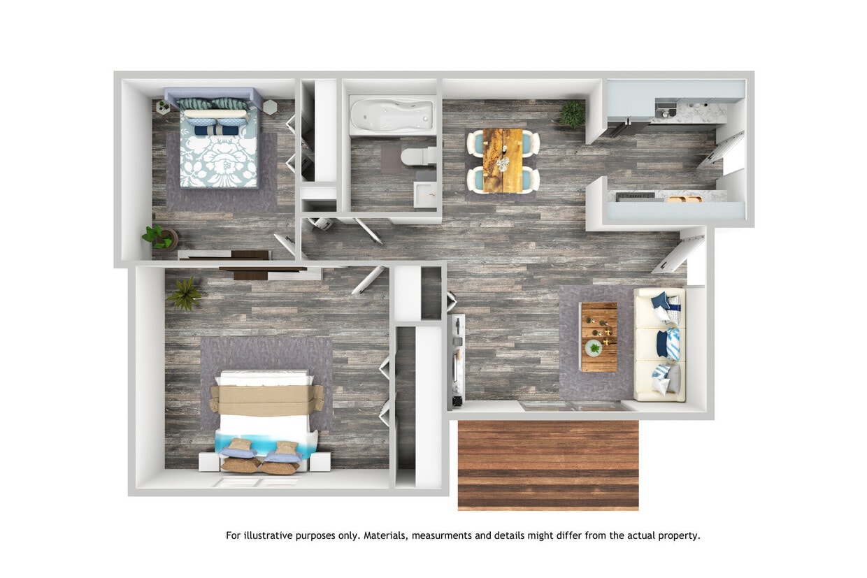 Floor Plan - 2 Bedroom