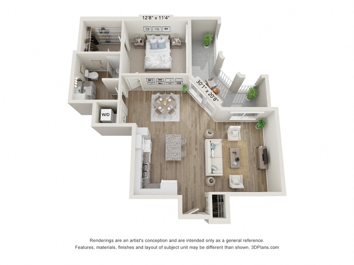 Floor Plan - 1C