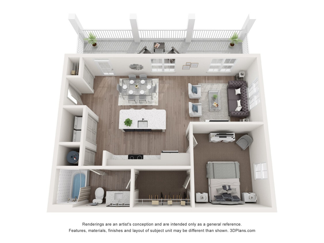 Floor Plan - 1 B