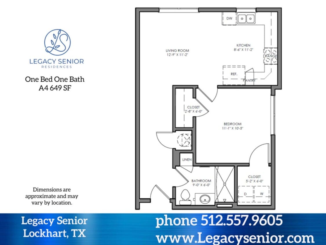 Floor Plan - 1x1 A4 50%