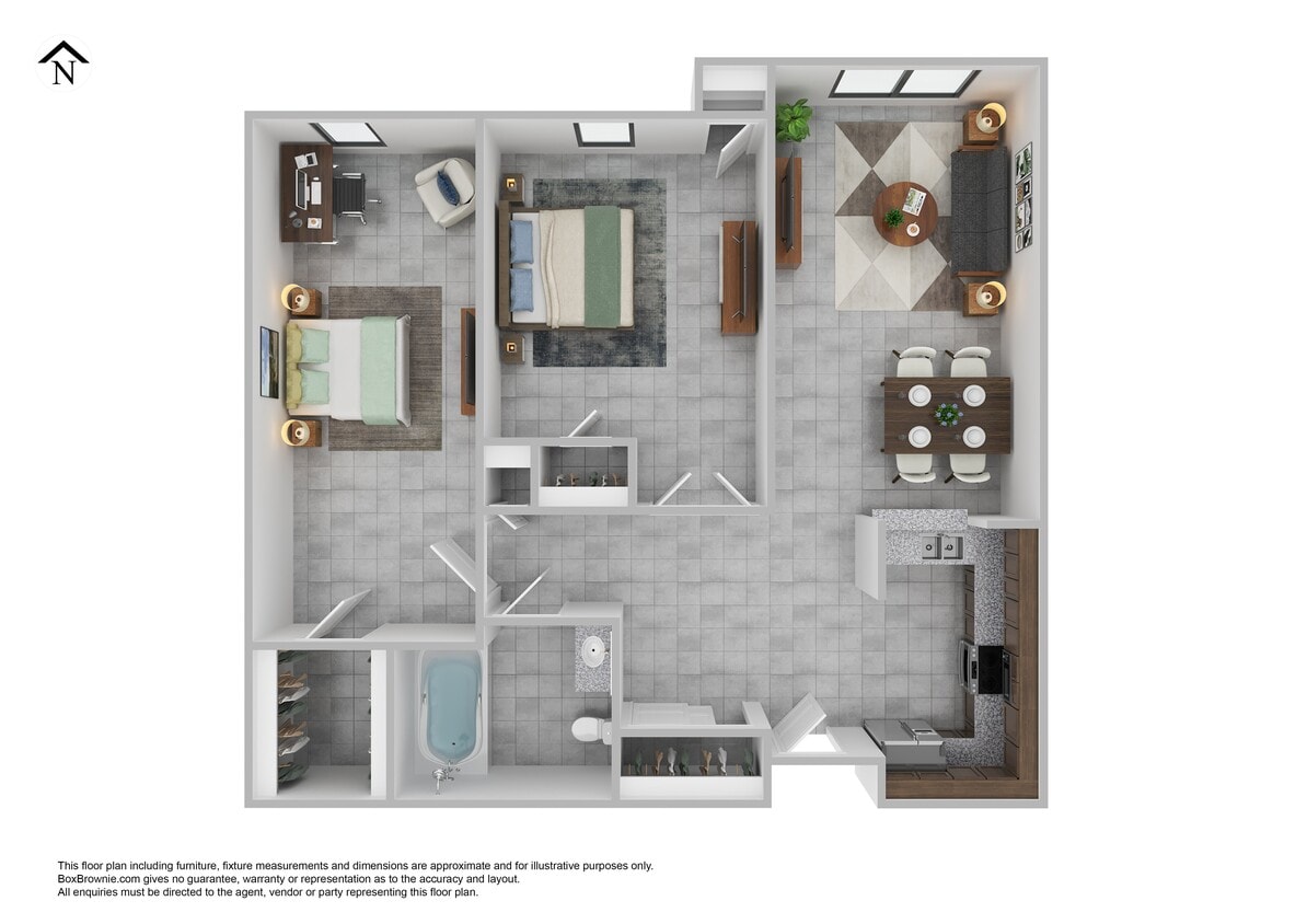 Floor Plan - 2 Bedroom
