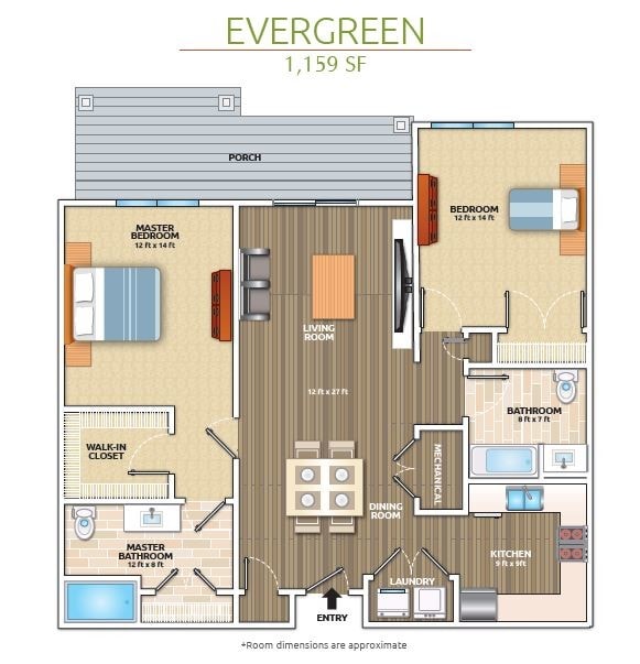 Floor Plan - EVERGREEN