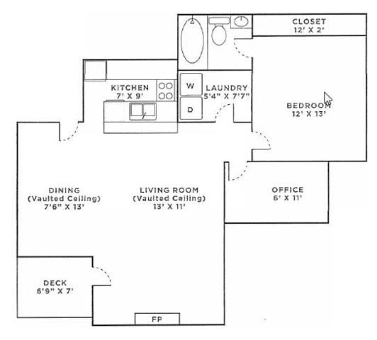 Mimosa - 1 Bedroom 1 Bath