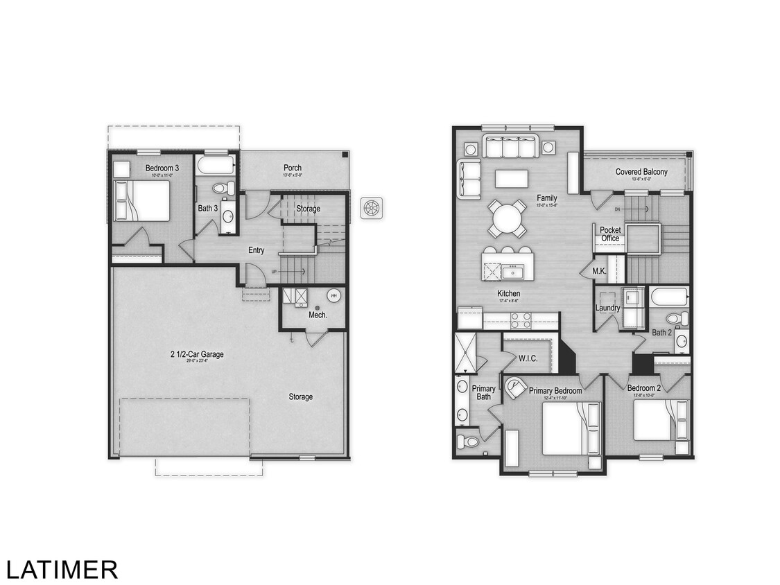 Floor Plan - The Latimer