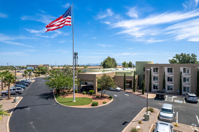 Front Aerial View - Hummingbird Senior Resort Independent Living Apartments