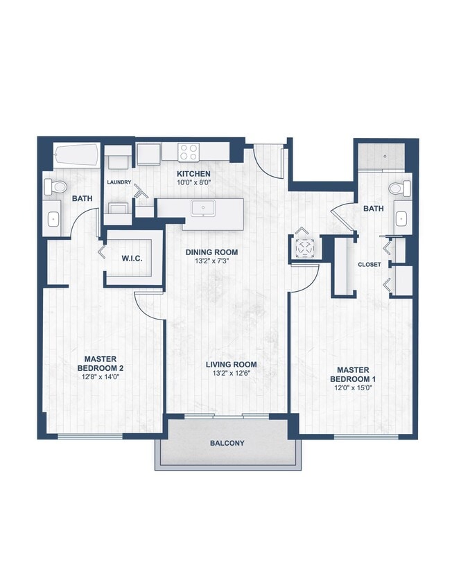 Floor Plan - 2/2 IBIZA