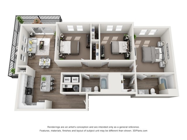 Floor Plan - The Skyline