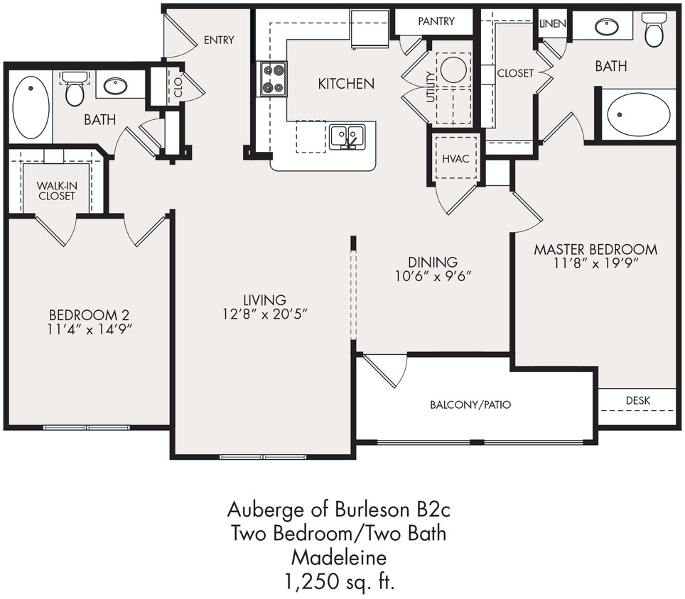Floor Plan - Madeleine