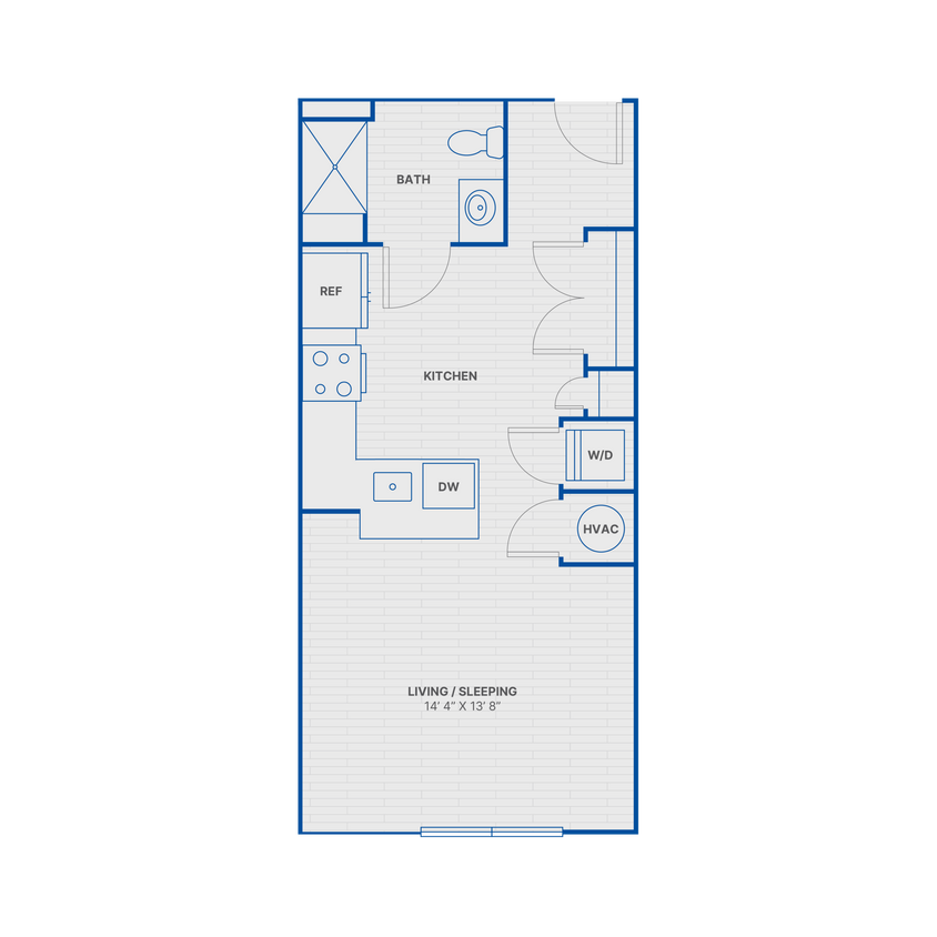 Margate ADA floor plan The Village at Compass Pointe - Margate ADA