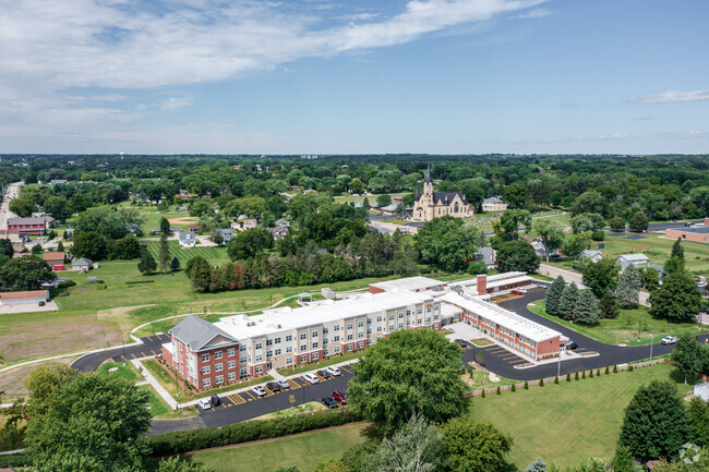 Aerial - Berkshire Johnsburg Senior Community 55+ Rental