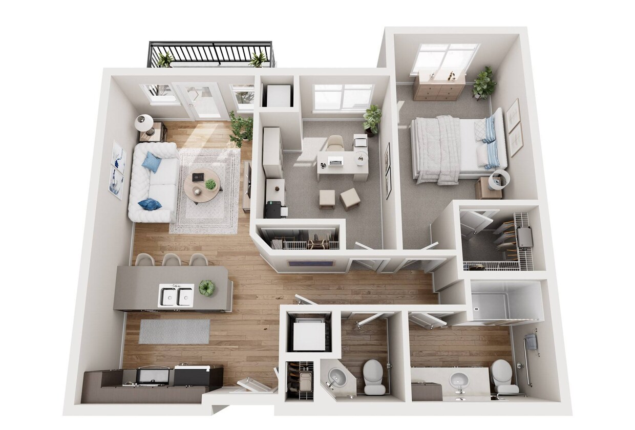 Floor Plan - 2x1.5 - C5