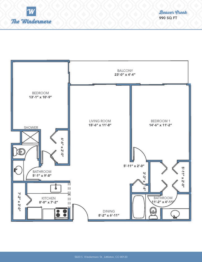 Floor Plan - Beaver Creek