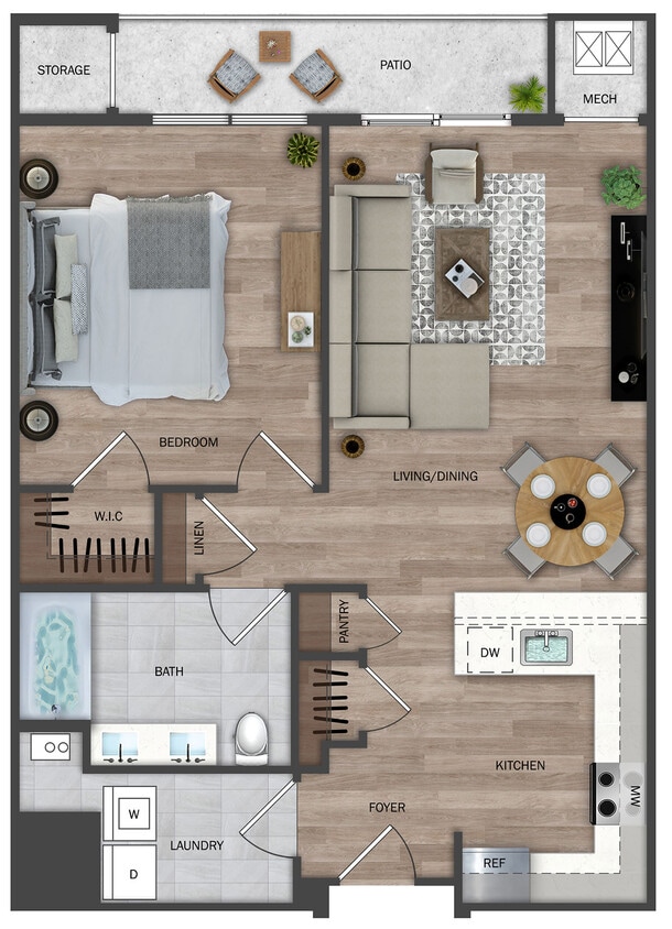 Floor Plan - Residence A1-C