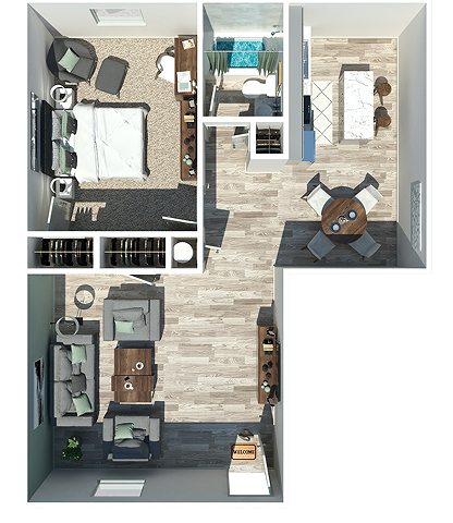 1 Bedroom - The Kentucky