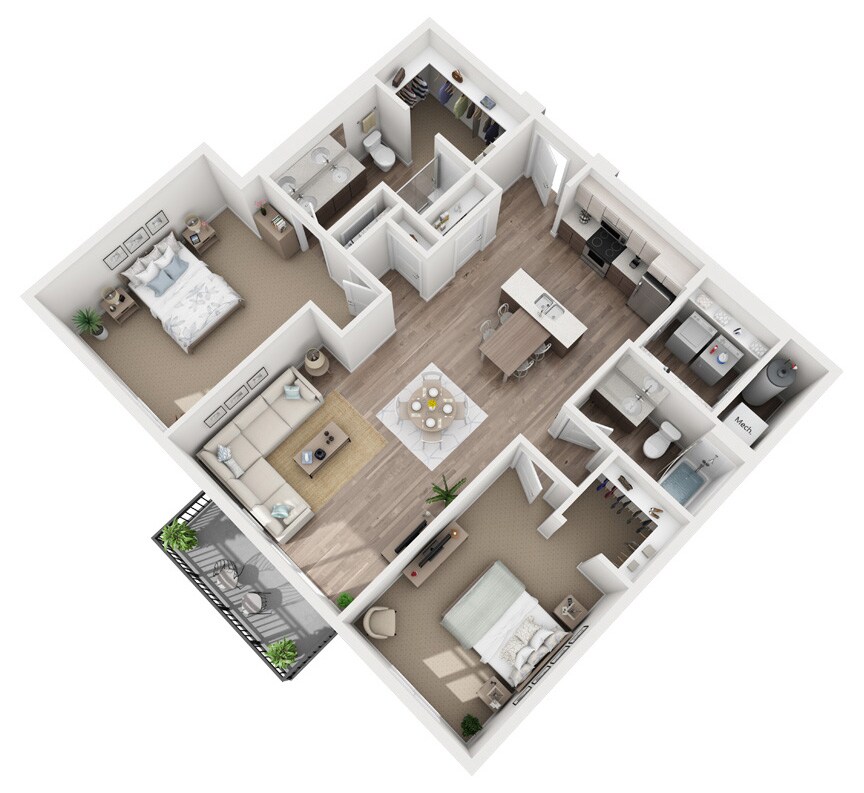 Plan-Libretto-B8.jpg - Two Bedroom