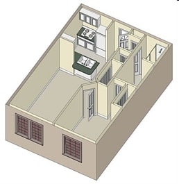 One Bedroom - One Bedroom