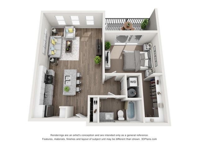 Floor Plan - The Woodward