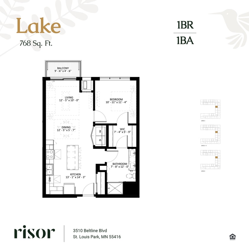 Floor Plan - Lake