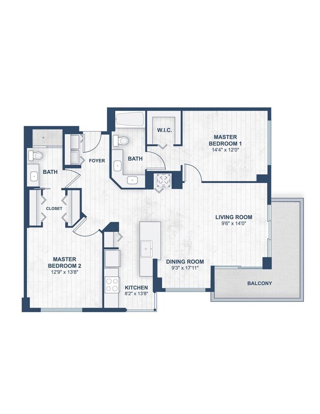 Floor Plan - 2/2 GIBRALTAR