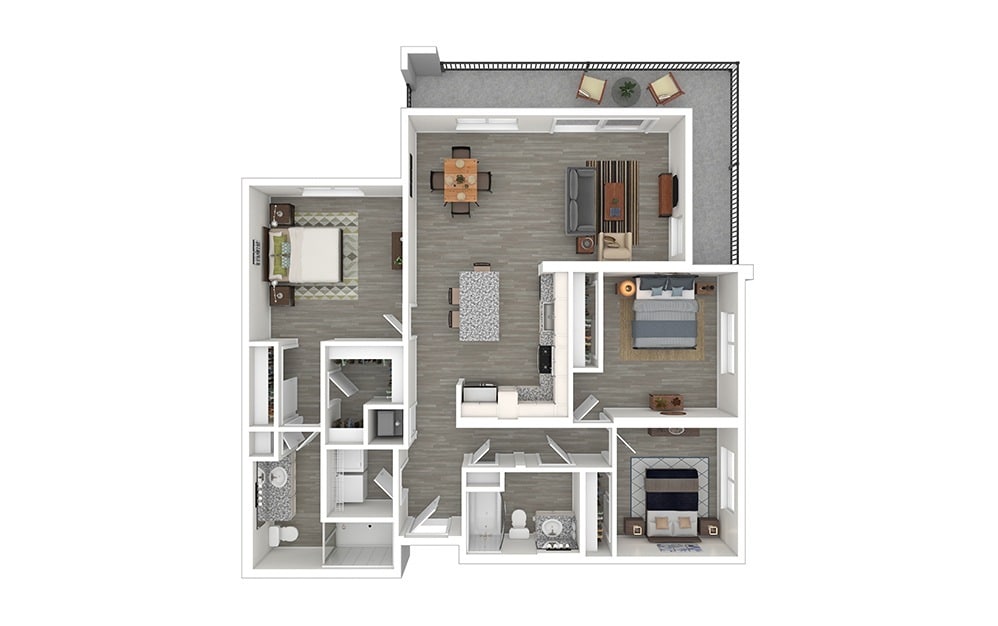 Floor Plan - South Inlet