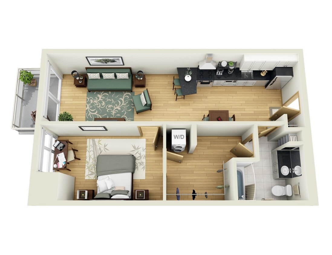 Floor Plan - NoLo South - A7