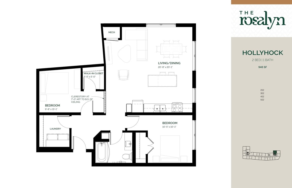 Floor Plan - Hollyhock