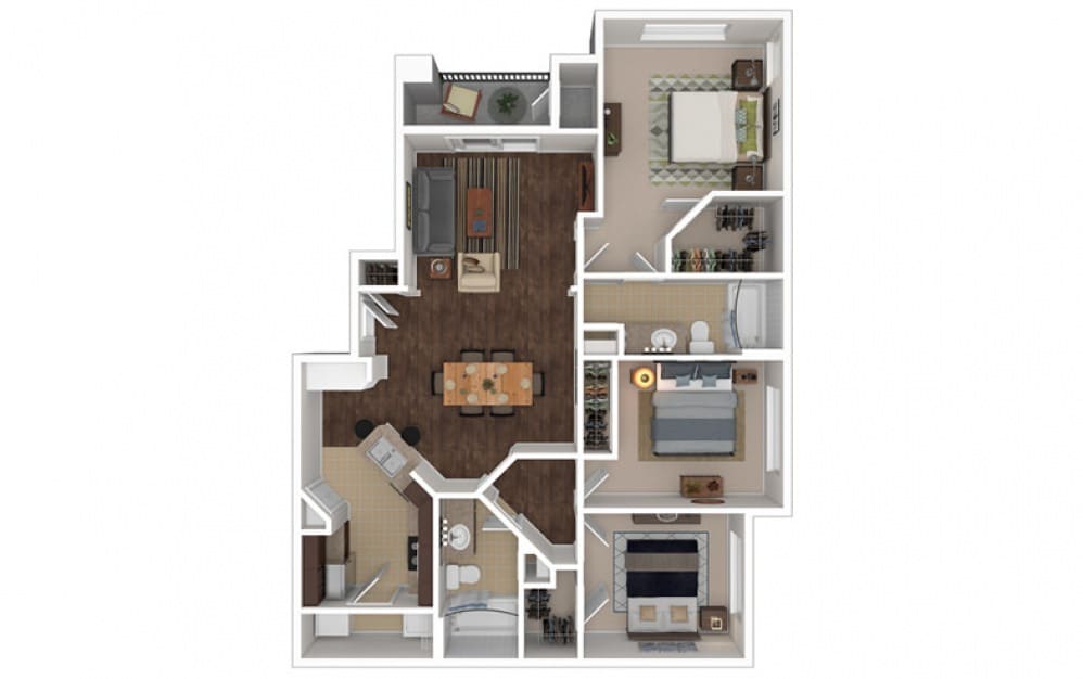 Floor Plan - St. Lucia