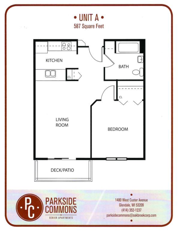 One Bedroom Floorplan - One Bedroom