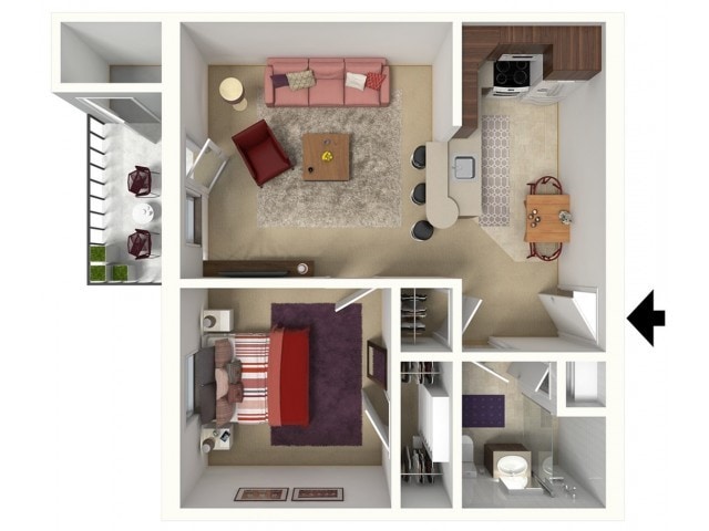 One Bedroom, One Bath - Tonawanda