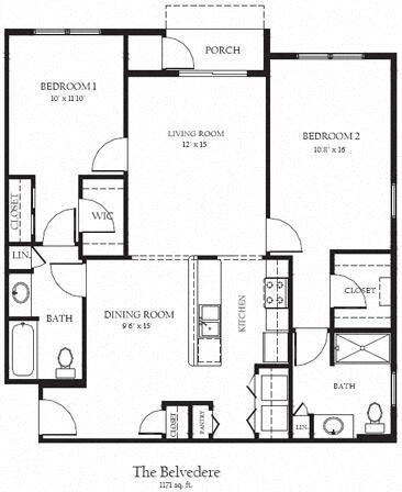 Floor Plan - Belvedere