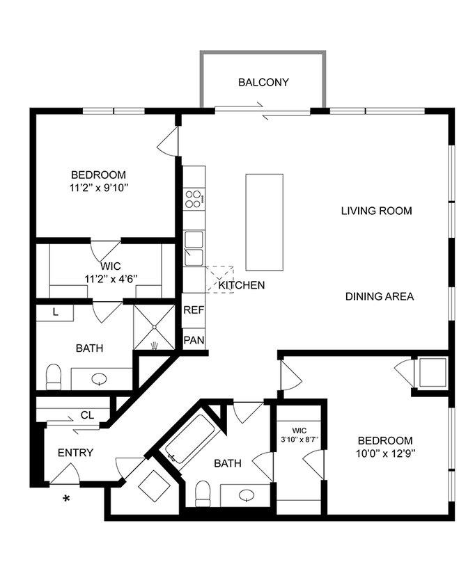 Floor Plan - Edison