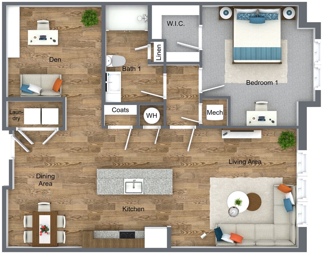 Floor Plan - The Elizabeth 
